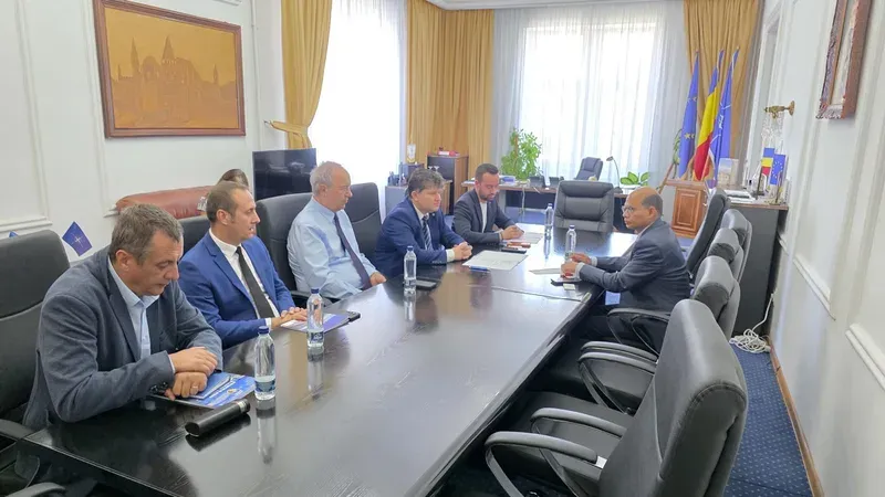 Deva explorează cooperare economică cu India după întâlnirea viceprimarului cu ambasadorul Manoj Kumar Mohapatra