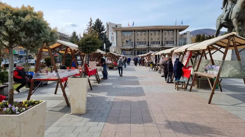 Târg de Mărțișor la Deva, pe platoul din fața Centrului Cultural ,,Drăgan Muntean”– din 24 februarie