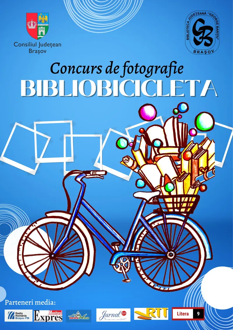 Concurs de fotografie cu premii – BiblioBicicleta 2023
