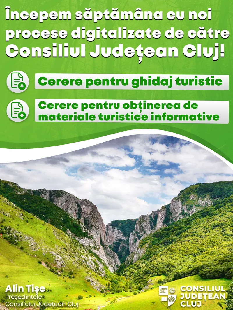 Consiliul Județean Cluj continuă procesul de digitalizare a administrației județene