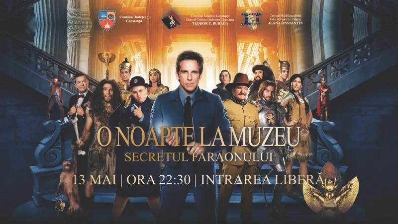 NOAPTEA FILMELOR, LA CENTRUL MULTIFUNCȚIONAL EDUCATIV PENTRU TINERET ,,JEAN CONSTANTIN”