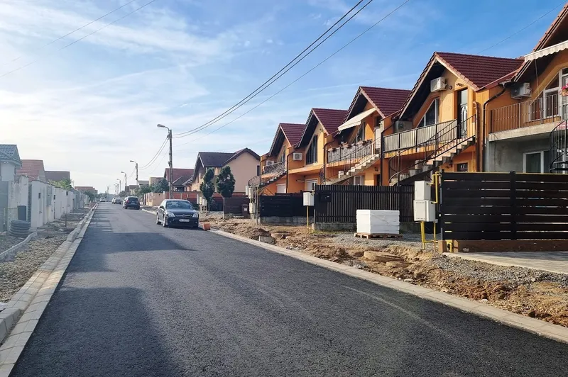 Se modernizează strada Dumitru Chirilă din cartierul Grigorescu