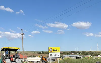 Finalizată asfaltarea DJ 225 Târgușor–Mireasa
