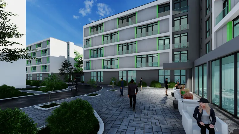 Noile cămine studențești de pe malul Peței prind contur