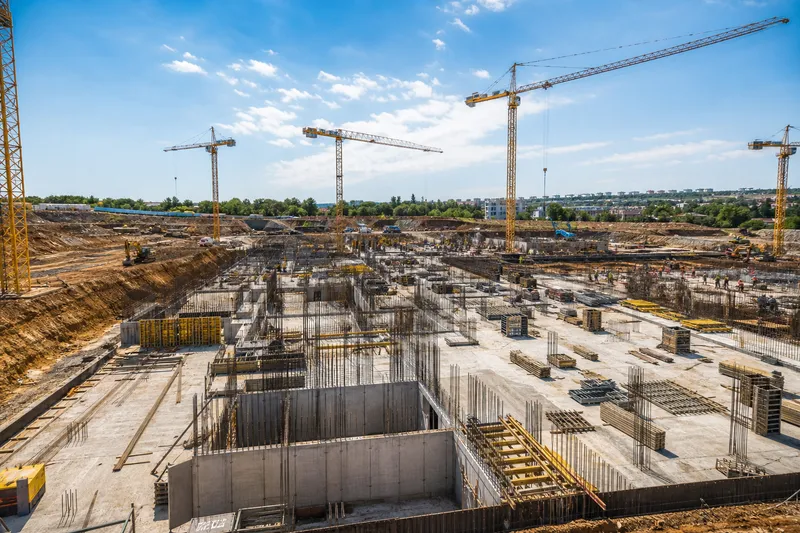 Lucrările la Spitalul Pediatric Monobloc din Cluj avansează; 9.000 de incluziuni rigide finalizate