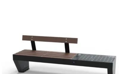 Banca Inteligenta cu/fara spatar din StrongPlast(produs 100% ecologic)