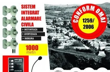 Incă trei primării echipate de Amro Grup cu sisteme de alarmare civilă