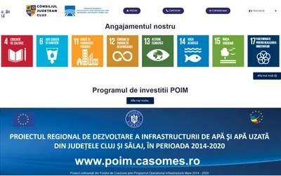 Compania de Apă Someș lansează un nou website