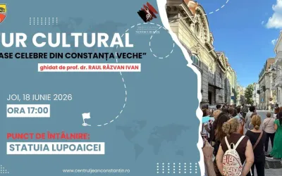 Tur cultural gratuit „Case celebre din Constanța Veche” – 18 iunie, ora 17:00
