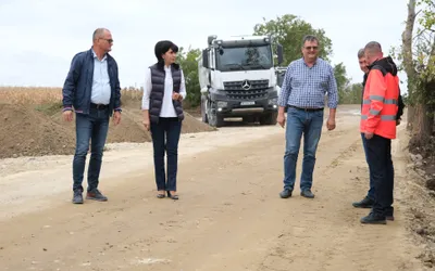 Lucrările de modernizare avansează pe DJ294B, Dobârceni –  Murguța – Ștefănești