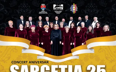 Spectacol aniversar - „Corala Sargeția”, 25 de ani de activitate