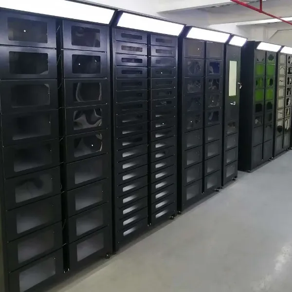 Smart locker cu incalzire pentru alimente