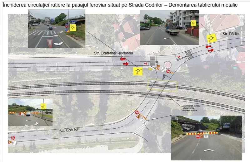 Restricții de trafic în Oradea pentru lucrări de infrastructură (11, 14 și 15–29 iulie)
