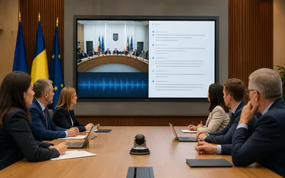 Governance Desk adaugă transcrierea automată a ședințelor, realizată de componenta proprie de inteligență artificială