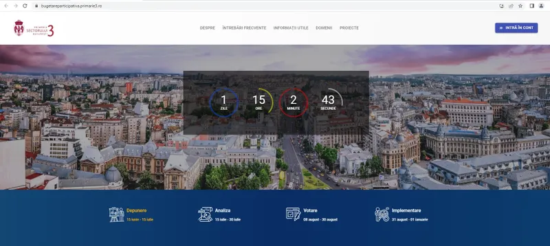 Înscrierea proiectelor la „Bugetare participativă”, pe ultima sută de metri