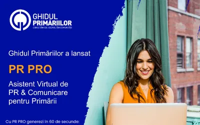 Ghidul Primăriilor a lansat  PR PRO - Asistent Virtual  de PR & Comunicare pentru Primării