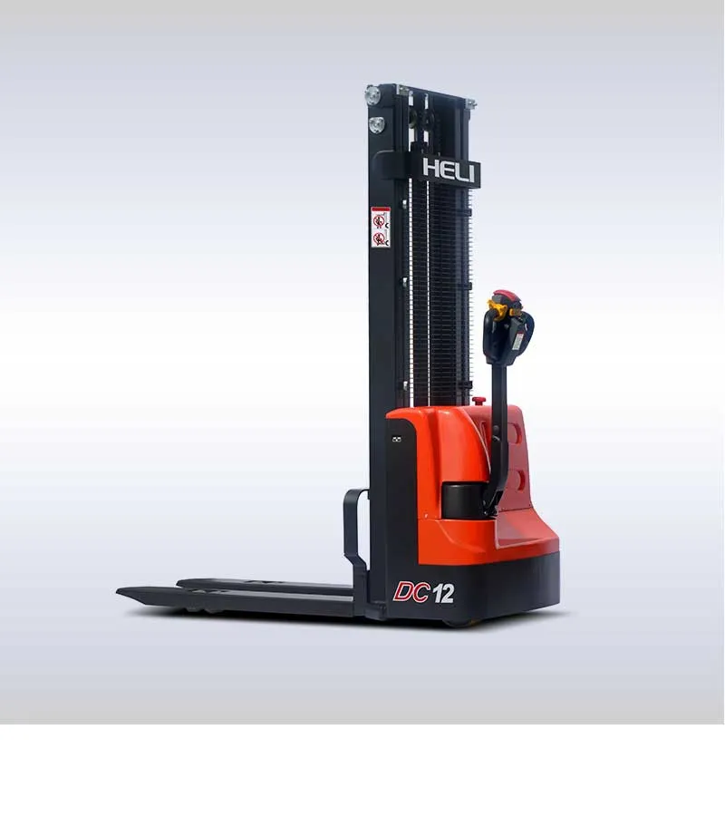Transpaleta electrica marca Heli CDD12J