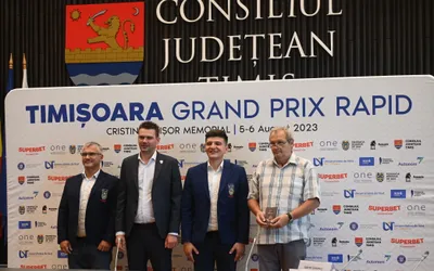 Peste 30 de Mari Maeștri Internaționali, prezenți la Timișoara Grand Prix Rapid -  Memorialul Cristina Foișor