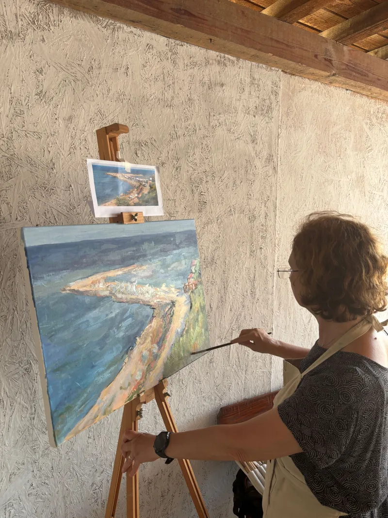 Proiectul cultural-artistic ,,Tabăra de pictură Kreator Art –  Dobrogea’’, la o nouă ediție