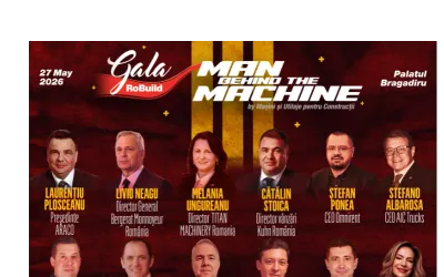 Gala „Man Behind the Machine” by Masini si Utilaje pentru Constructii 27 Mai 2026, Palatul Bragadiru