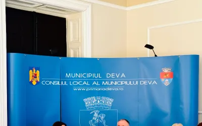 Întâlnire între Lucian Ioan Rus, primarul municipiului Deva și reprezentanții ADR Vest