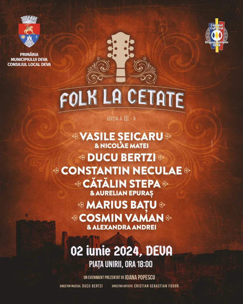 Seară de Folk la poalele Cetății!