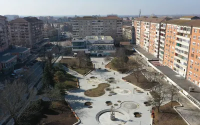 Amenajarea Piațetei Magnoliei, realizată în procent de 90%