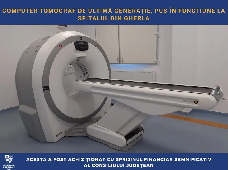 Computer Tomograf de ultimă generație, pus în funcțiune la Spitalul din Gherla