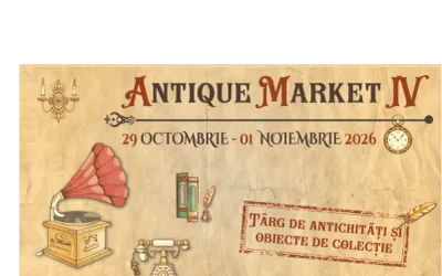 Cel mai așteptat târg de antichități Antique Market IV revine la ROMEXPO pentru patru zile