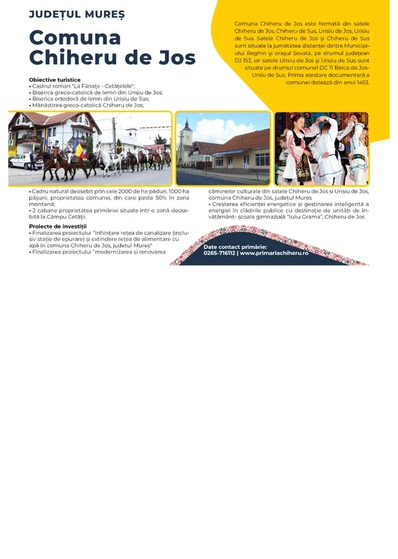 PRIMĂRIA CHIHERU DE JOS