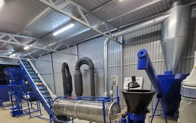 Linie producere peleti nr. 1 Tehno MS