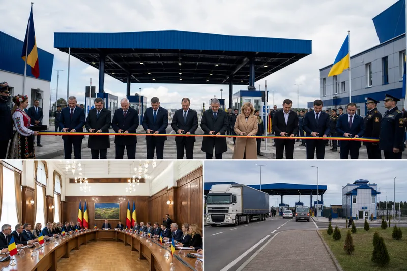 Deschiderea oficială a Punctului Internațional de Trecere a Frontierei Sighetu Marmației II (România–Bila Țerkva) — 8 octombrie 2026
