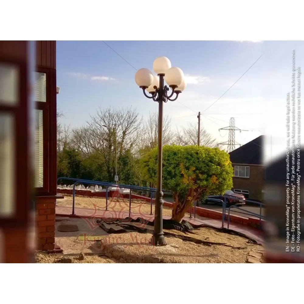 Stâlp de Iluminat Metalic pentru Parcuri VILLA-41