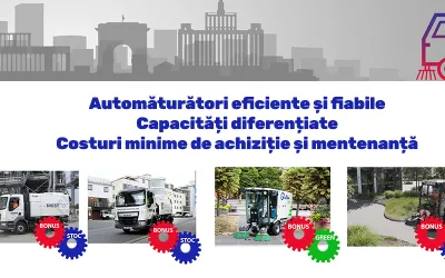 Solutiile perfecte pentru curatenia eficienta a oraselor si aleilor