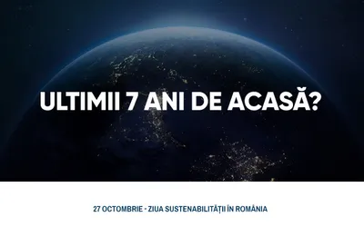 Primăria municipiului Cluj-Napoca susține Ziua Sustenabilității - marcată la nivel național joi, 27 octombrie