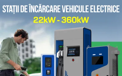 Soluții de încărcare pentru vehicule electrice eligibile cu proiectele Electric Up, PNRR și AFM