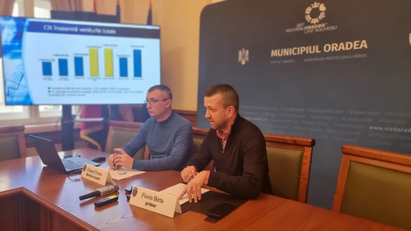 Municipiul Oradea are un buget record de 2,43 miliarde de lei