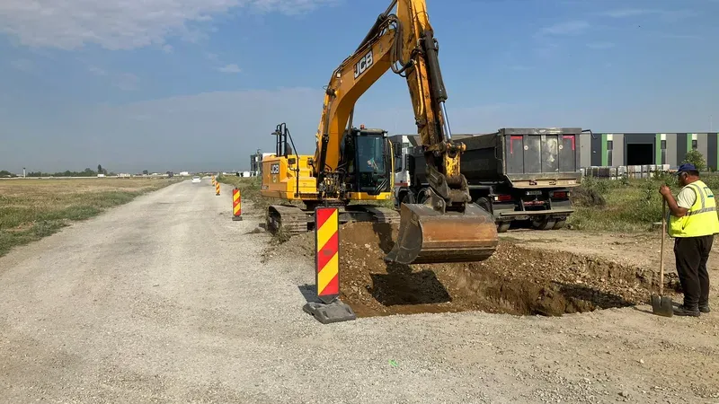 Modernizarea străzii Augustin Maior din Oradea a intrat în execuție