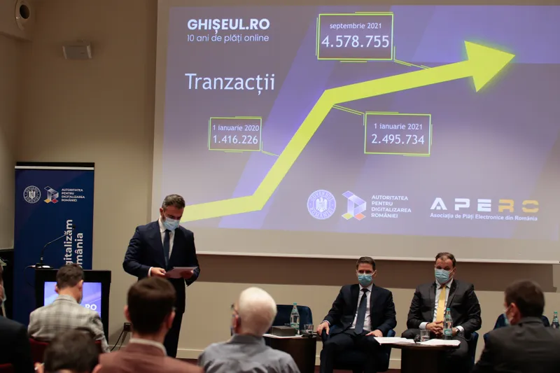 Comunicat de presă | ADR și APERO au organizat evenimentul aniversar  „Ghișeul.ro - 10 ani de plăți online”