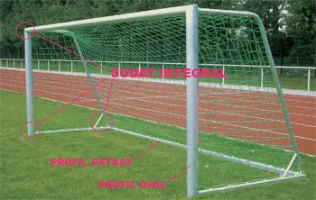 Porți de fotbal 5x2m mobile