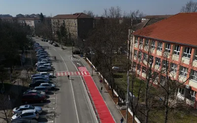 Primăria Oradea implementează un proiect pilot „Kiss and Ride” în proximitatea  Școlii Gimnaziale Nr. 16