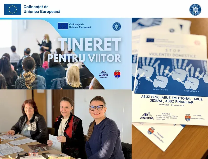 Primăria Municipiului Deva, partener în proiectul „Tineret pentru viitor” pentru sprijinirea tinerilor din județul Hunedoara