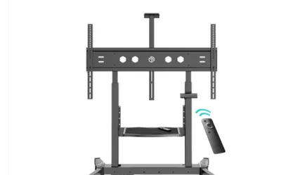 Stand mobil cu raft și lift, reglabil pe înălțime - ONKRON TS1991E