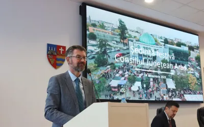 Iustin Cionca: „Dezvoltarea județului Arad nu trebuie și nu poate fi proiectul izolat al unei instituții, ci o muncă de echipă”