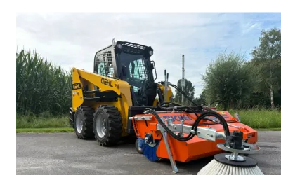 Perie pentru miniîncărcător frontal – tip Bobcat