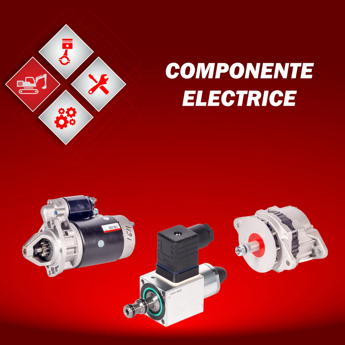 componente electrice si electronice pentru utileje de constructii