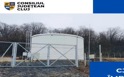 Consiliul Județean a îmbunătățit serviciul de furnizare a apei potabile în satul Cara din comuna Cojocna