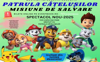 „Patrula Cățelușilor” revine la Deva cu o nouă misiune de salvare!