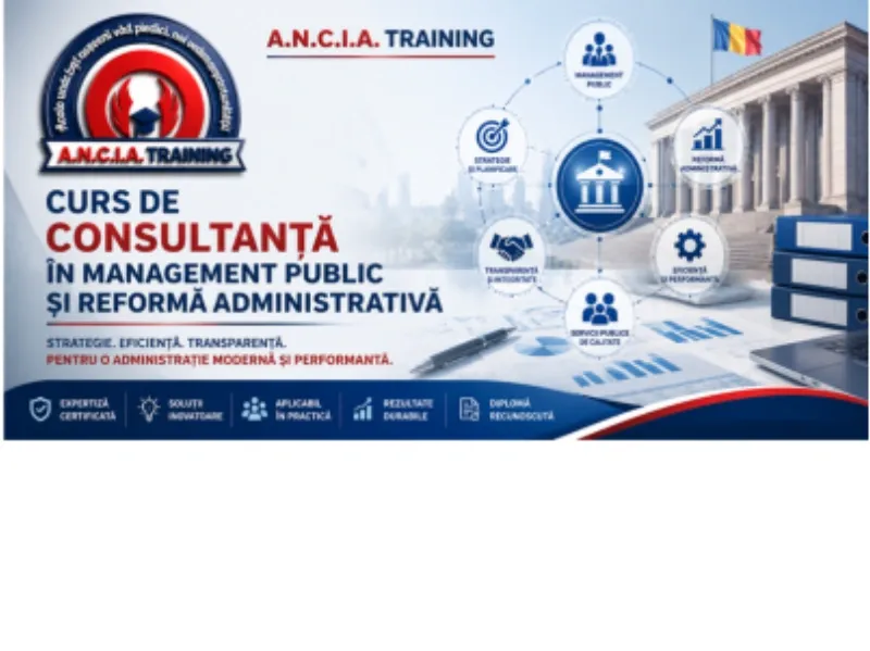 CURS MANAGEMENT PUBLIC ȘI REFORMĂ ADMINISTRATIVĂ