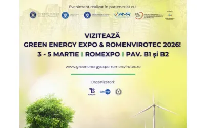 VIZITEAZĂ GREEN ENERGY EXPO &ROMENVIROTEC 2026!